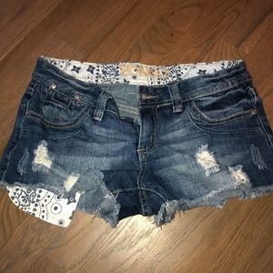 Jean shorts